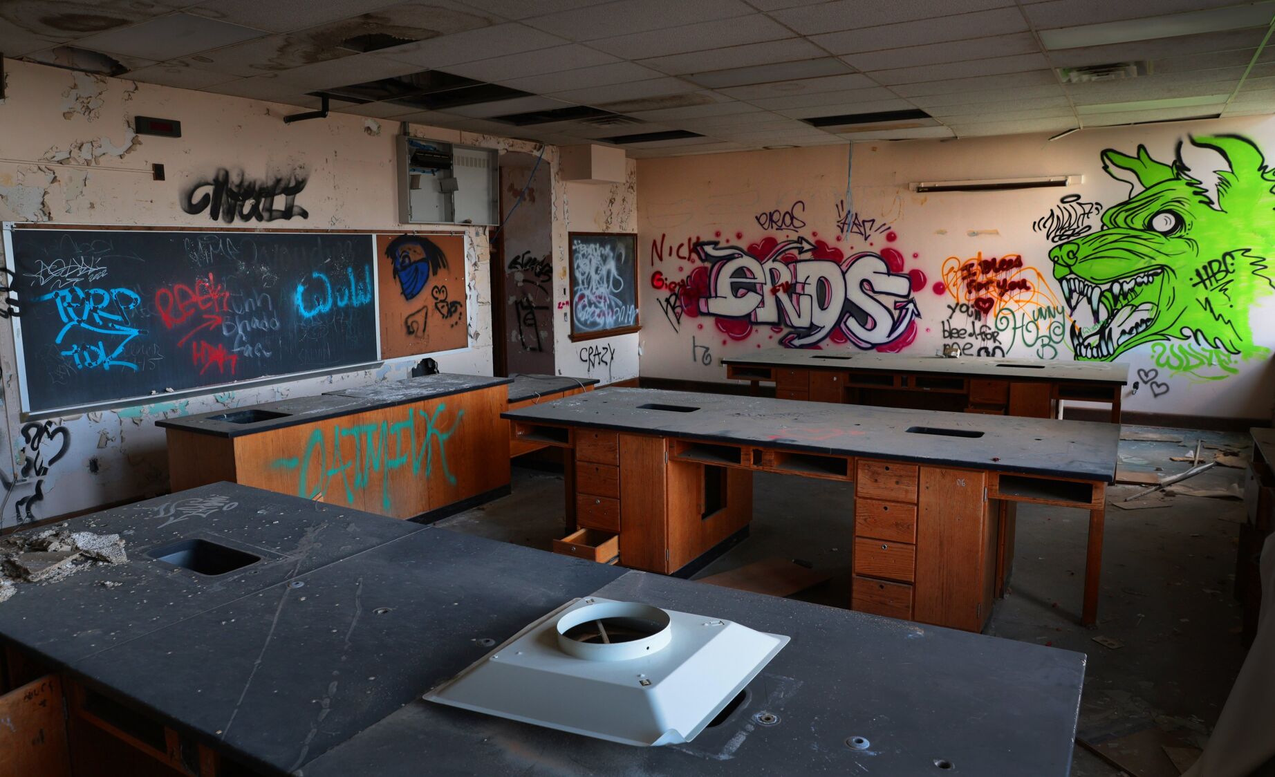 Passage of time marks closed city schools